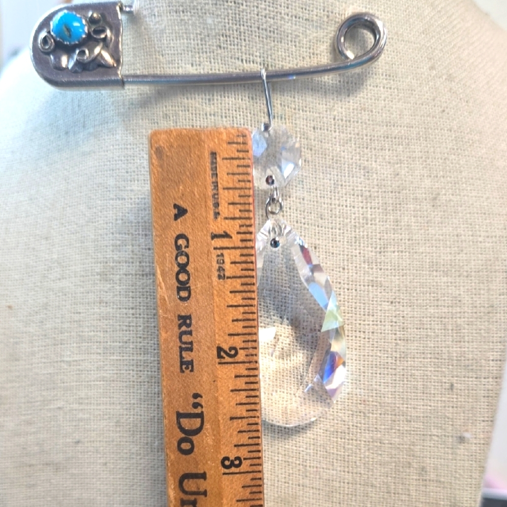 Approx 2.5 " Swarovski Strass Chandelier Style Prism